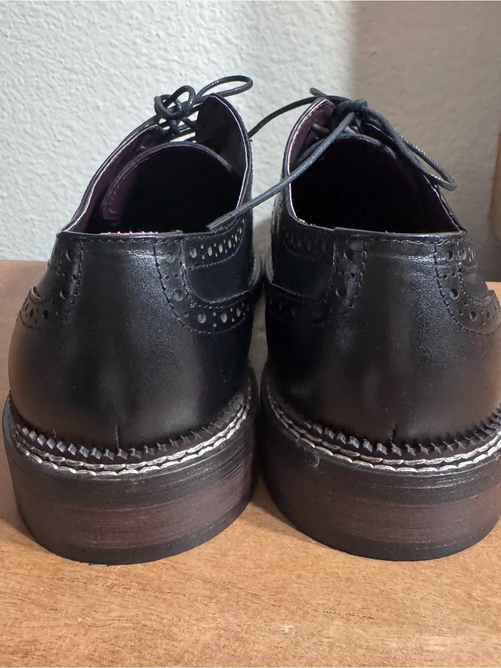 Brand New VINTAGE FOUNDRY Wilfred Mixed Media Derby Shoes